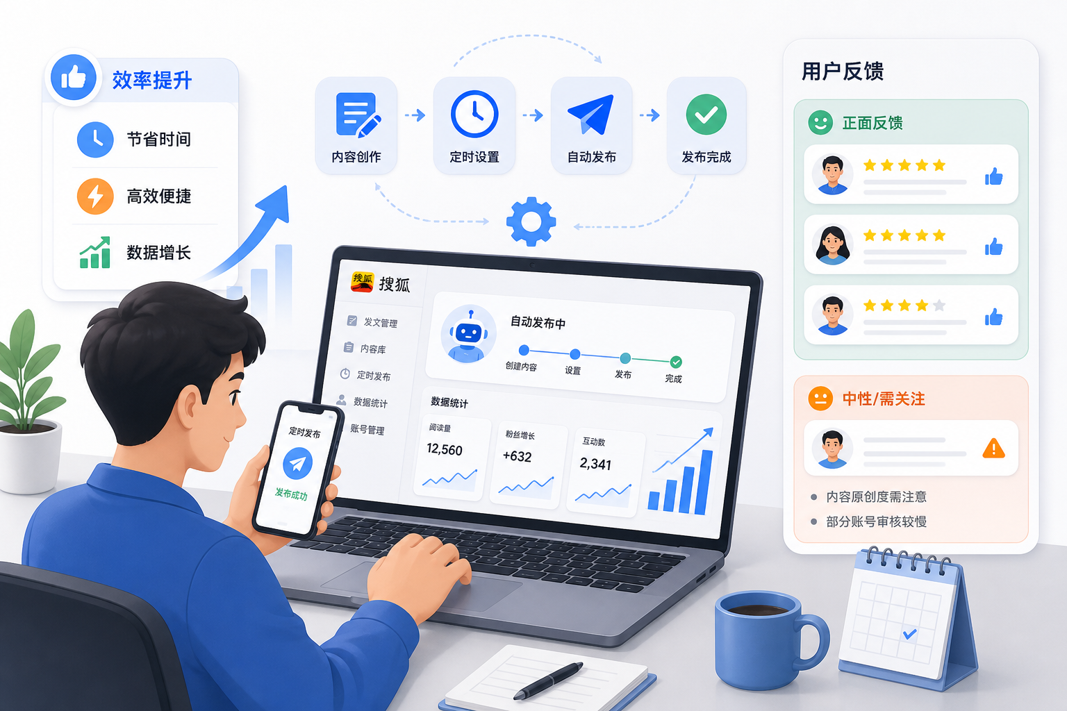 搜狐自动发文工具真的有效吗？白杨用户的真实反馈